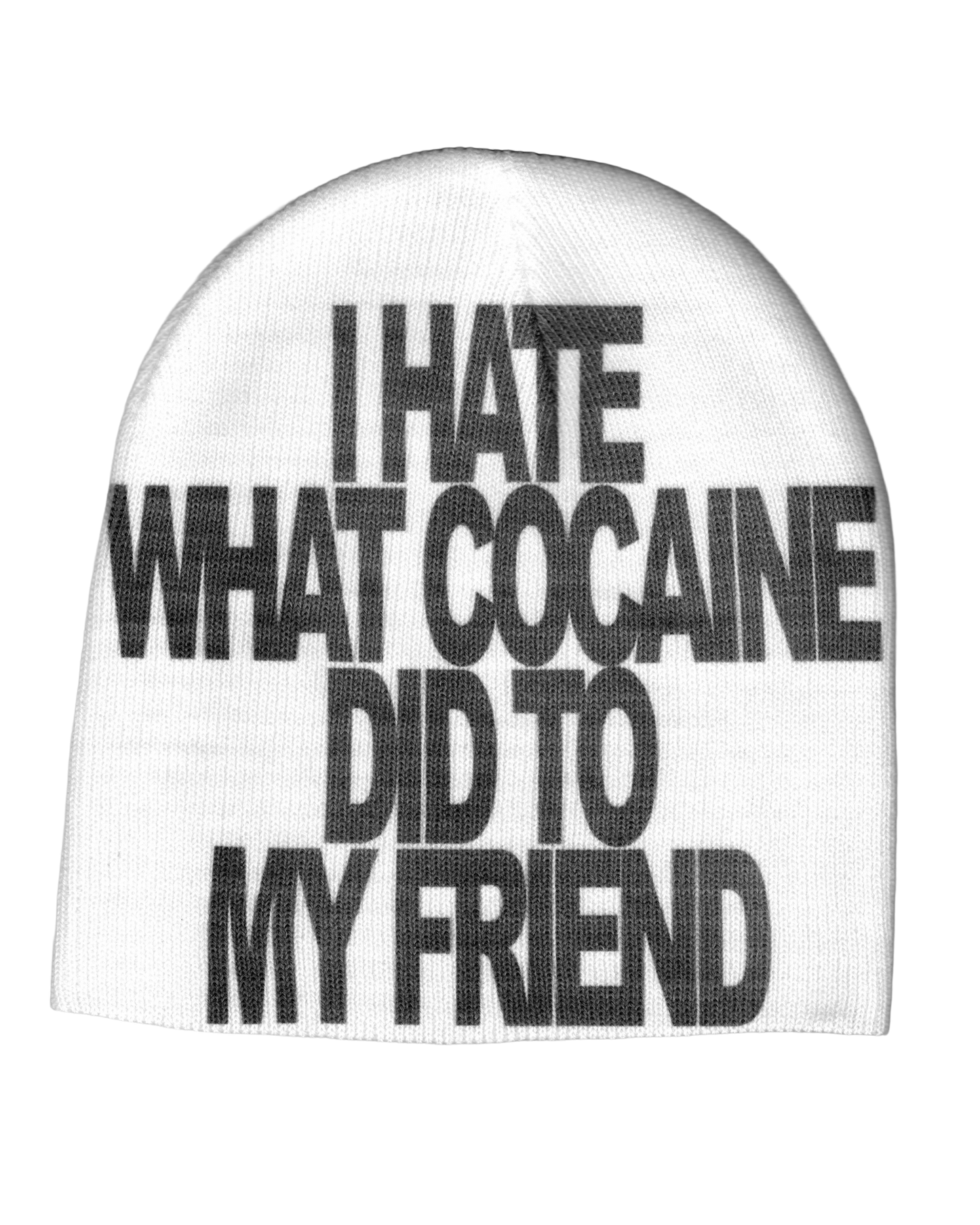 I HATE WHAT COCAINE DID TO MY FRIEND