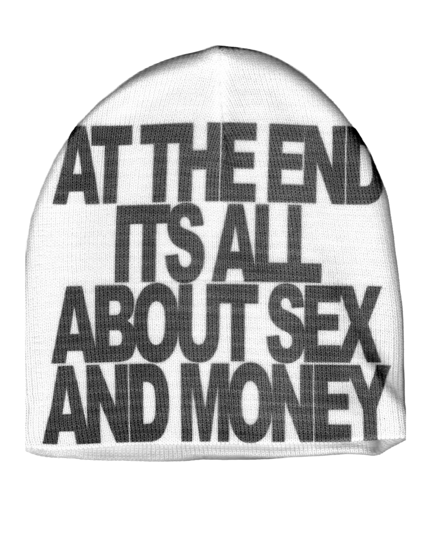 AT THE END IS ALL ABOUT SEX AND MONEY